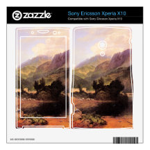 Joseph Mallord Turner - Castle of St Michael near Xperia X10 Mini Pro Skin