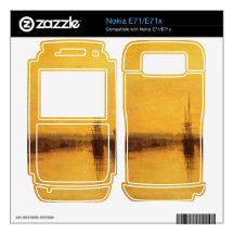 Joseph Mallord Turner - Chichester Canal Decals For The Nokia E71