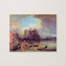 Joseph Mallord Turner - Conway Castle puzzle