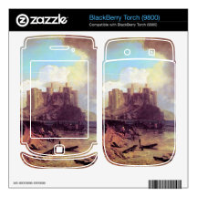 Joseph Mallord Turner - Conway Castle BlackBerry Decals