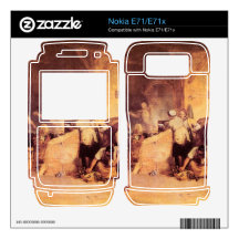 Joseph Mallord Turner - Disputing prices Decals For Nokia E71x