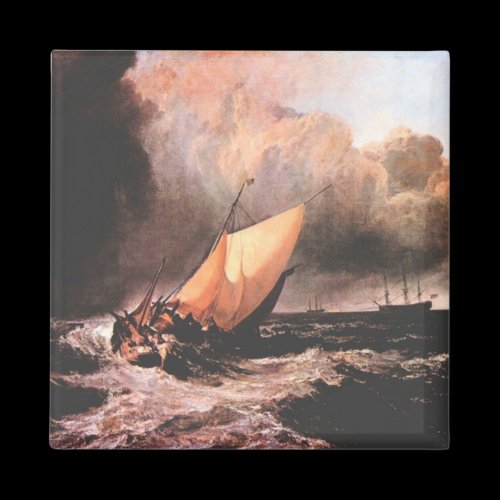 Joseph Mallord Turner - Dutch boats in a squall Refrigerator Magnets