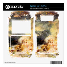 Joseph Mallord Turner - Fire at sea Nokia E71 Decals