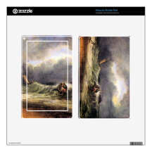 Joseph Mallord Turner - Fishermen in a squall Skins For Kindle Fire