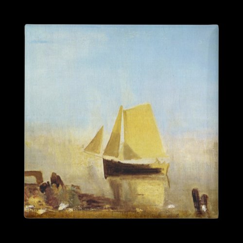 Joseph Mallord Turner - Fishing boat in a mist Refrigerator Magnet