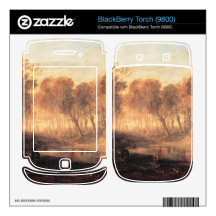 Joseph Mallord Turner - Forest of Bere BlackBerry Decal