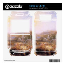 Joseph Mallord Turner - Fountain of indolence Decal For Nokia E71x