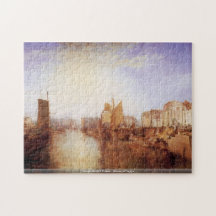 Joseph Mallord Turner - Harbor of Dieppe puzzle