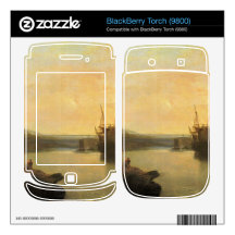 Joseph Mallord Turner - Harlech Castle BlackBerry Torch Decals