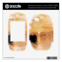 Joseph Mallord Turner - Lake Petworth sunset Samsung Gravity Touch Skins