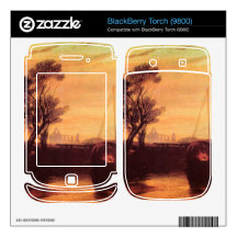 Joseph Mallord Turner - Newark Abbey BlackBerry Torch Decal