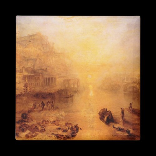 Joseph Mallord Turner - Old Italy - Ovid banished Refrigerator Magnet