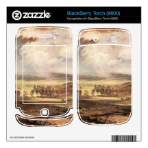 Joseph Mallord Turner - Raby Castle BlackBerry Decals