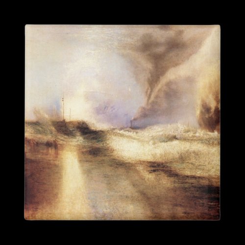 Joseph Mallord Turner - Rockets and blue lights Refrigerator Magnet