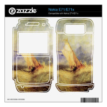 Joseph Mallord Turner - Ships at sea Nokia E71 Decals
