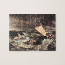 Joseph Mallord Turner - Shipwreck puzzle