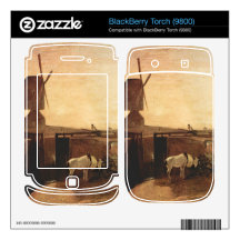 Joseph Mallord Turner - Southall Mill BlackBerry Decals