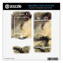 Joseph Mallord Turner - Steamboat signalling BlackBerry Pearl Decal