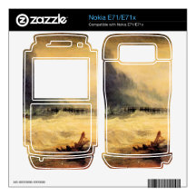 Joseph Mallord Turner - Stranded ship Decal For The Nokia E71