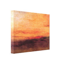 Joseph Mallord Turner - Sunset Canvas Prints