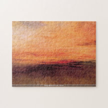 Joseph Mallord Turner - Sunset puzzle