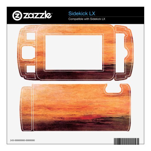 Joseph Mallord Turner - Sunset Skin For The Sidekick LX
