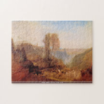 Joseph Mallord Turner - Tivoli castle puzzle
