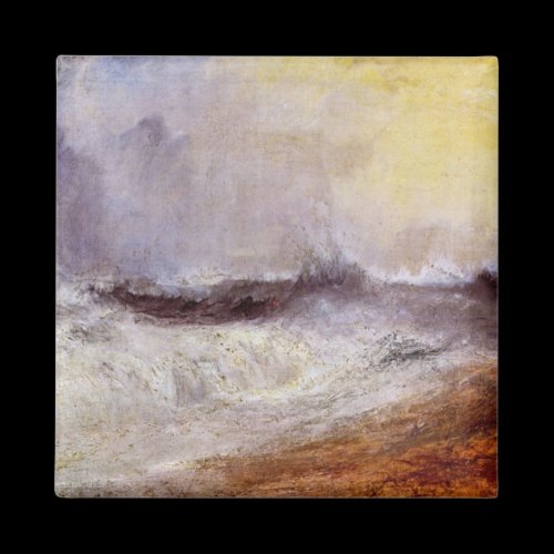 Joseph Mallord Turner - Waves breaking against the Fridge Magnet