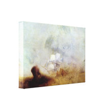 Joseph Mallord Turner - Whalers Gallery Wrap Canvas