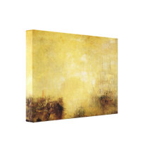 Joseph Mallord Turner - Whalers Canvas Print