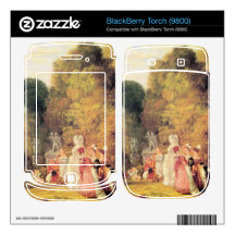 Joseph Mallord Turner - What you will BlackBerry Decals