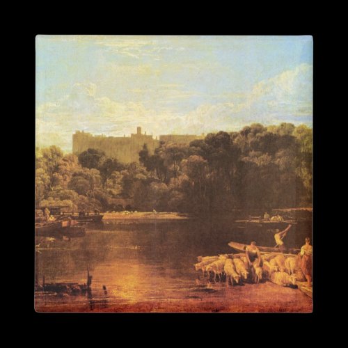 Joseph Mallord Turner - Windsor castle from the Th Fridge Magnet