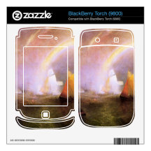 Joseph Mallord Turner - Wrecked bouys Skin For BlackBerry