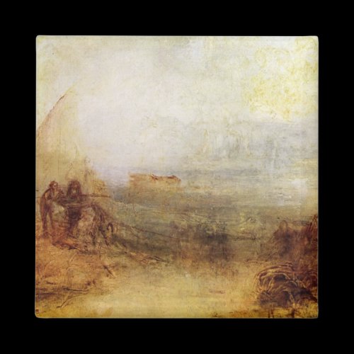 Joseph Mallord Turner - Wreckers on the coast Refrigerator Magnet