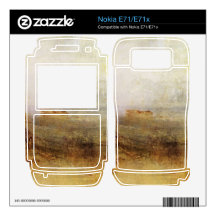 Joseph Mallord Turner - Wreckers on the coast Skins For Nokia E71
