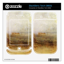 Joseph Mallord Turner - Wreckers on the coast BlackBerry Torch Decal