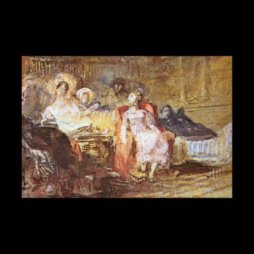 Joseph Mallord William Turner - A Salon Canvas Print
