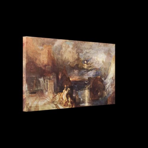 Joseph Mallord William Turner - Hero and Leander Stretched Canvas Print