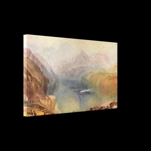 Joseph Mallord William Turner - Lake of Lucerne Gallery Wrapped Canvas