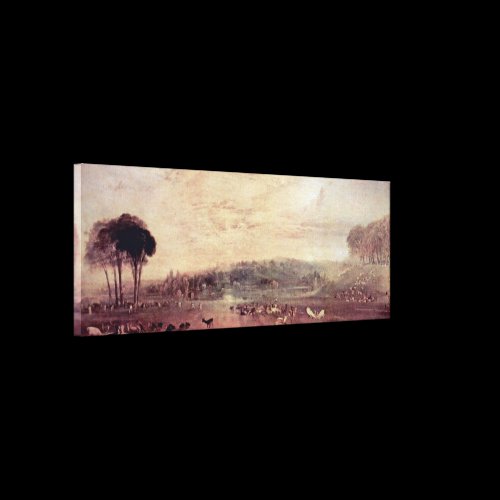 Joseph Mallord William Turner - Lake Petworth Stretched Canvas Print