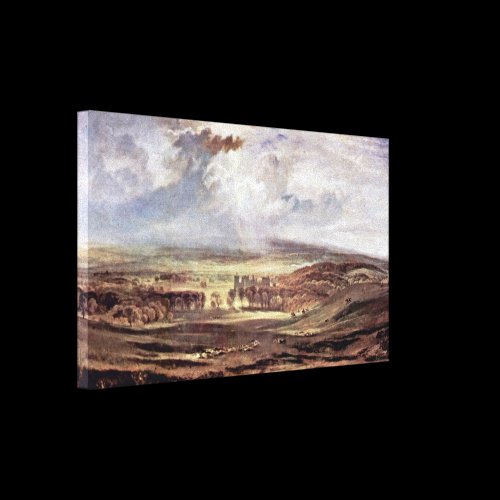 Joseph Mallord William Turner - Raby Castle Canvas Print