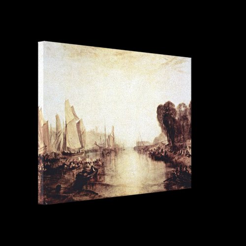 Joseph Mallord William Turner - Regatta Starting Gallery Wrapped Canvas