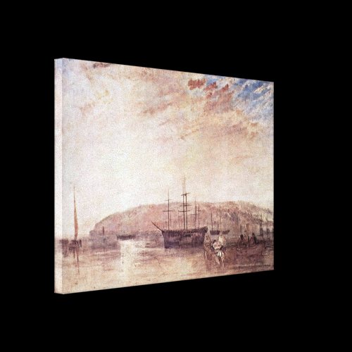 Joseph Mallord William Turner - Vessel traffic Stretched Canvas Prints