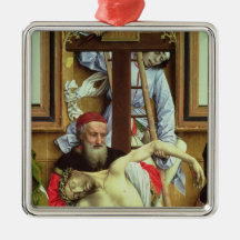 Joseph of Arimathea Supporting the Dead Christ Christmas Tree Ornament