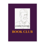 JOSEPH PULITZER, BOOK CLUB - POSTCARD