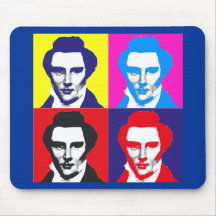 Joseph Smith Pop Art Mouse Pads