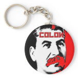 Joseph Stalin - Colon Logo Key Chain