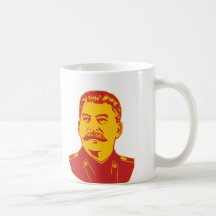 Joseph Stalin Portrait Coffee Mugs