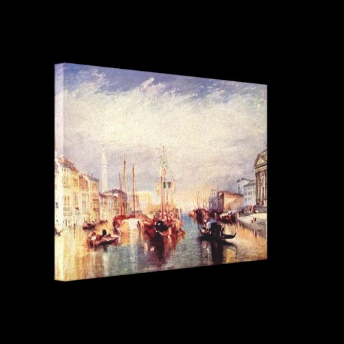 Joseph William Turner - Canal Grande in Venice Gallery Wrap Canvas