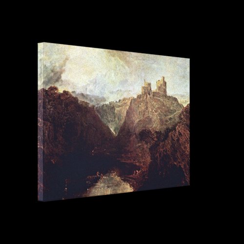 Joseph William Turner - Castle of Kilgarran Gallery Wrap Canvas
